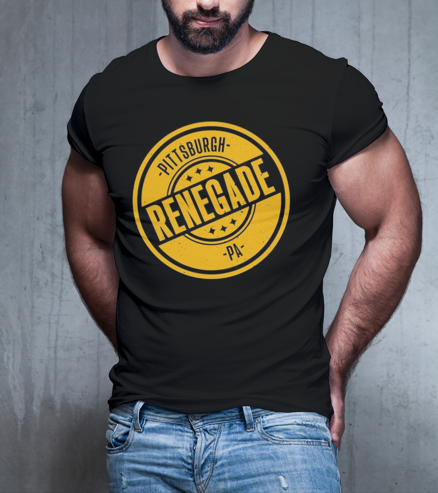 Pittsburgh Renegade PA Vintage Badge T-Shirt
