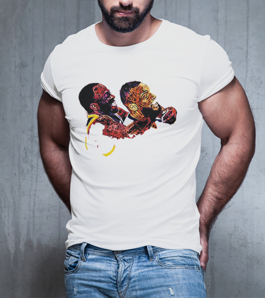 Rudy Gobert Draymond Green Headlock T-Shirt