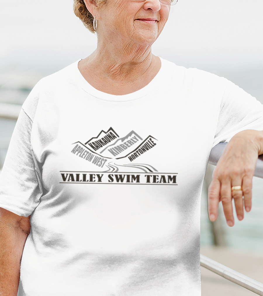 Appleton West Kimberly Valley Swim Team T-Shirt