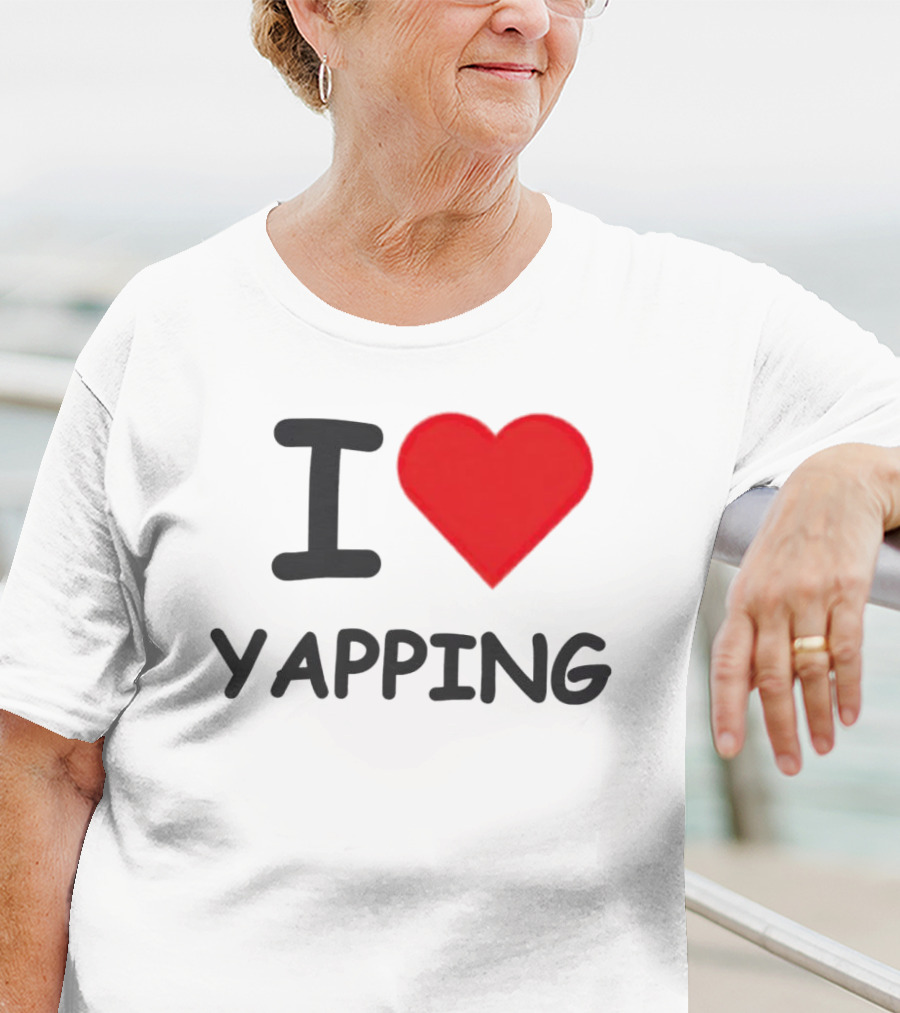 I Heart Yapping Enthusiast Passion T-Shirt