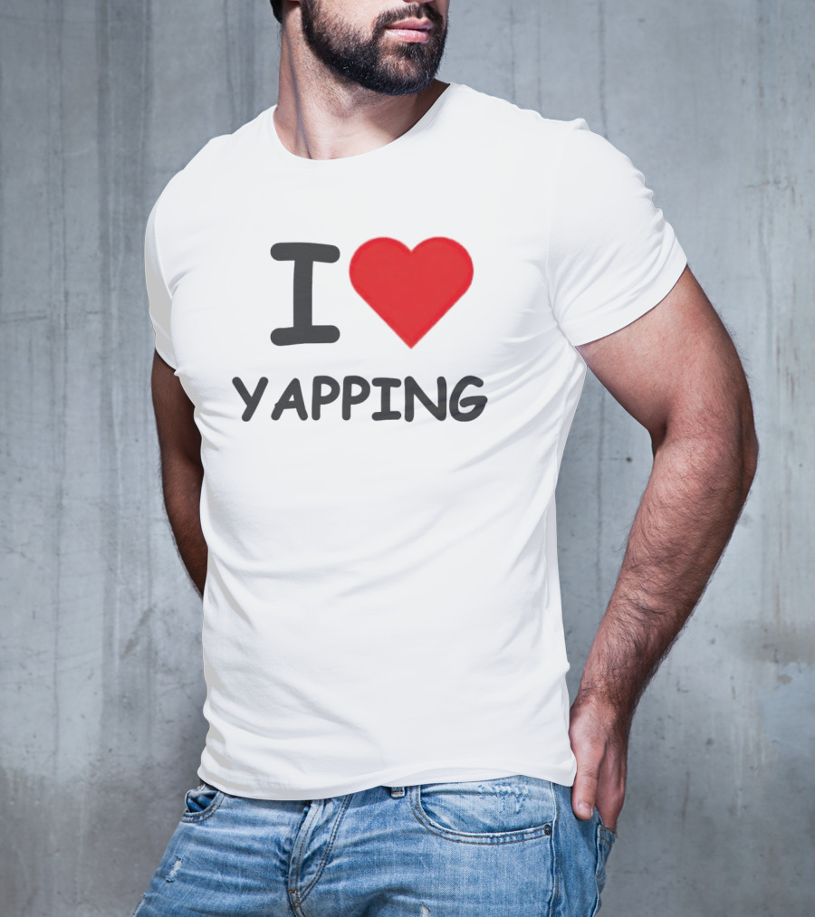 I Heart Yapping Enthusiast Passion T-Shirt