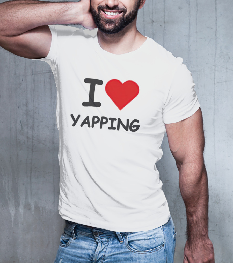 I Heart Yapping Enthusiast Passion T-Shirt