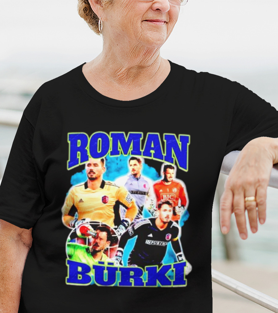 Roman Bürki Soccer Goalkeeper Collage Bootleg T-Shirt