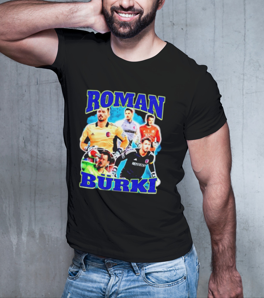 Roman Bürki Soccer Goalkeeper Collage Bootleg T-Shirt