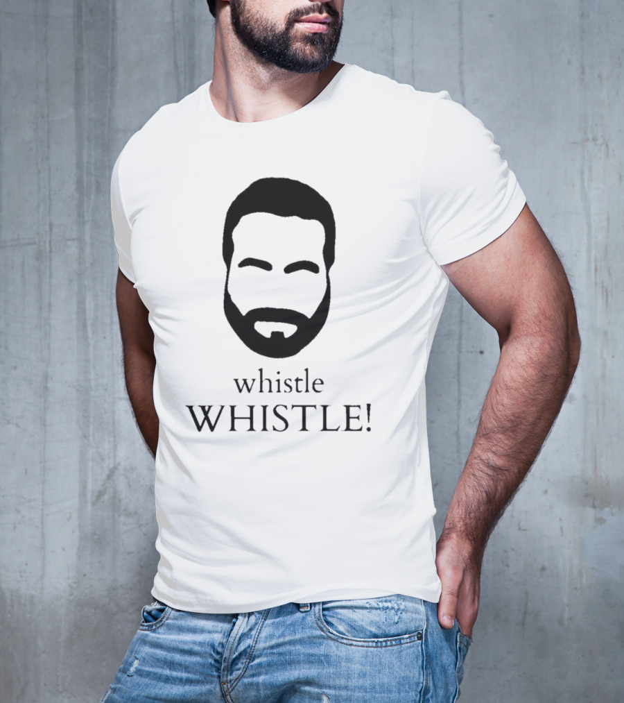 Whistle Whistle Roy Kent Bearded T-Shirt