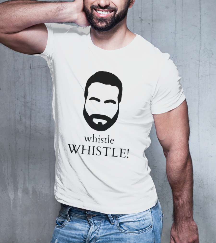 Whistle Whistle Roy Kent Bearded T-Shirt
