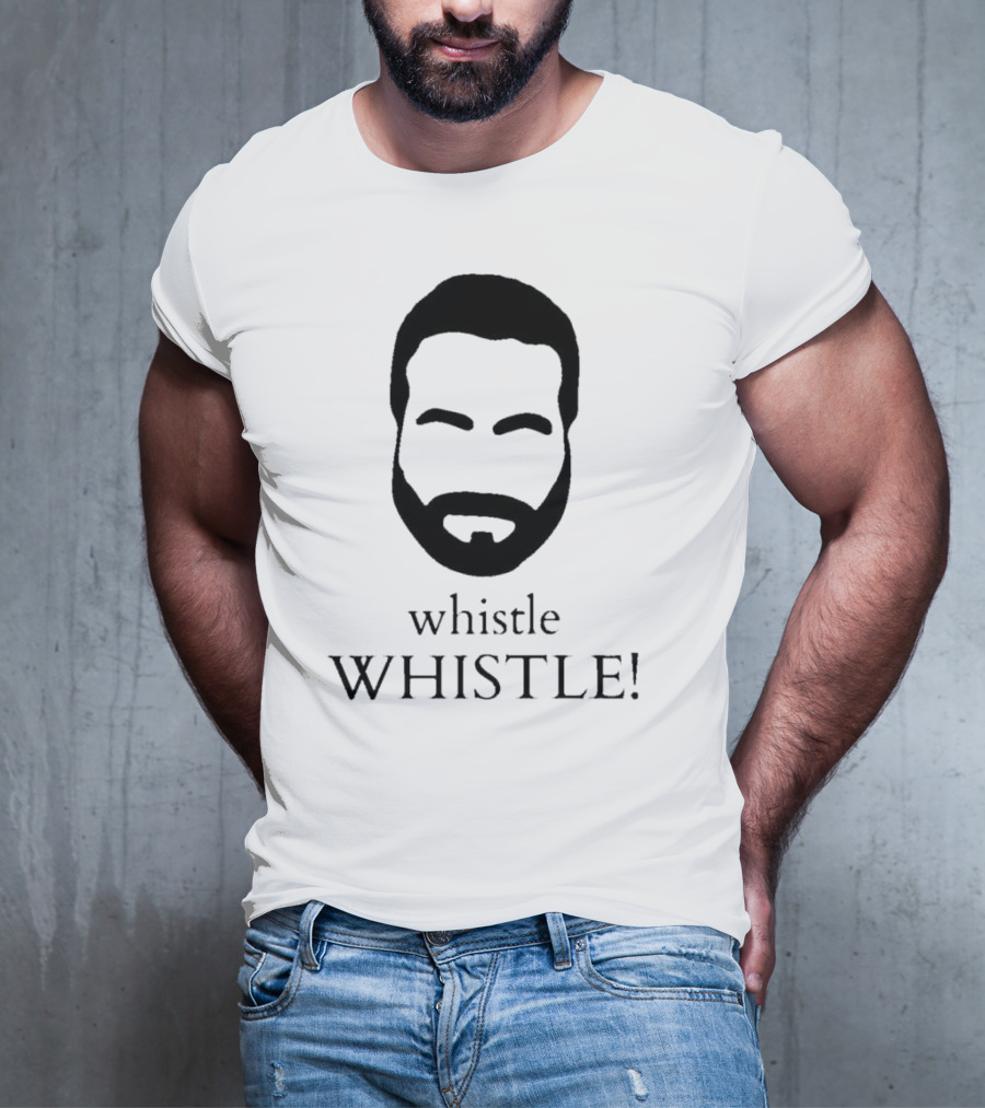 Whistle Whistle Roy Kent Bearded T-Shirt
