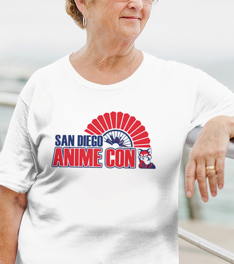 San Diego Anime Con Fan And Character T-Shirt