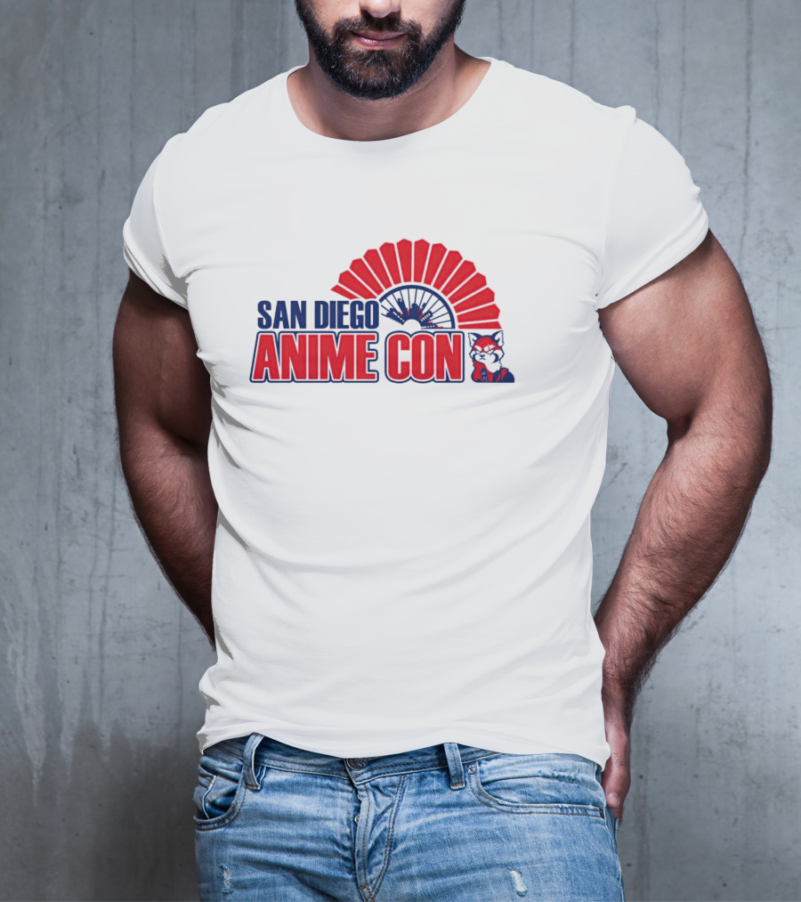 San Diego Anime Con Fan And Character T-Shirt