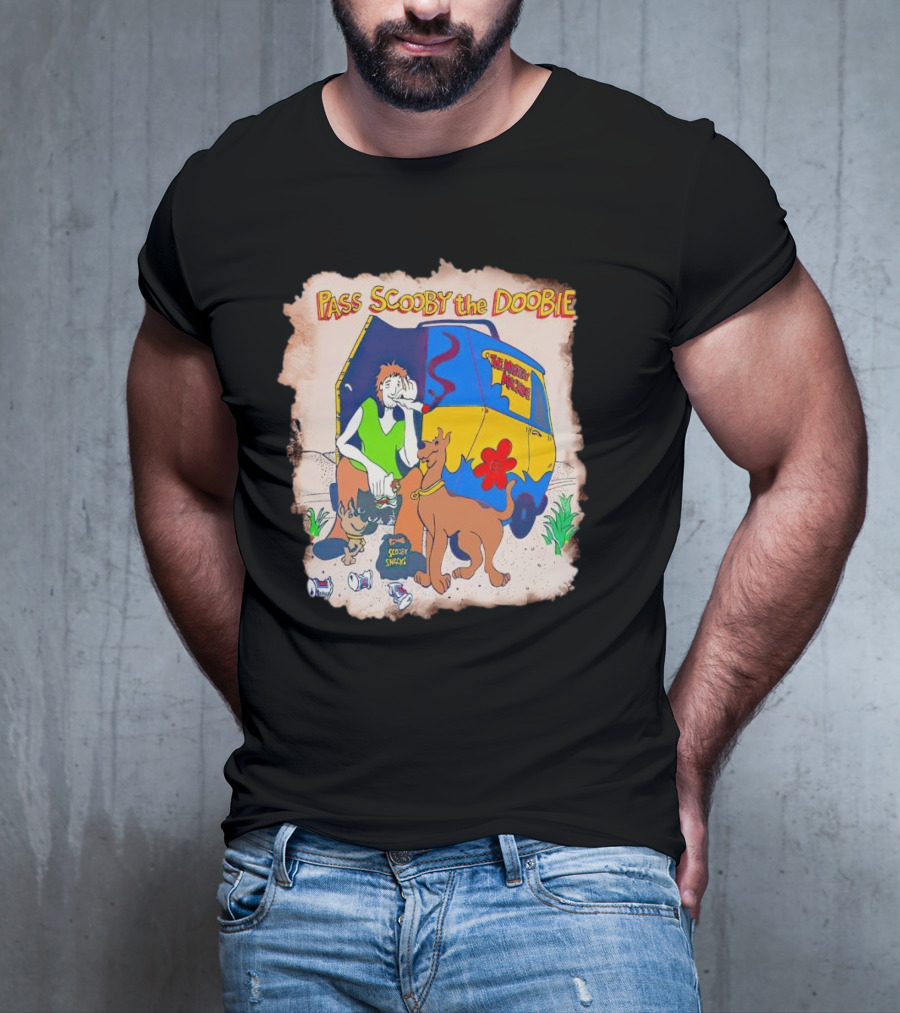 Scooby-Doo The Mystery Machine Pass Scooby The Doobie T-Shirt
