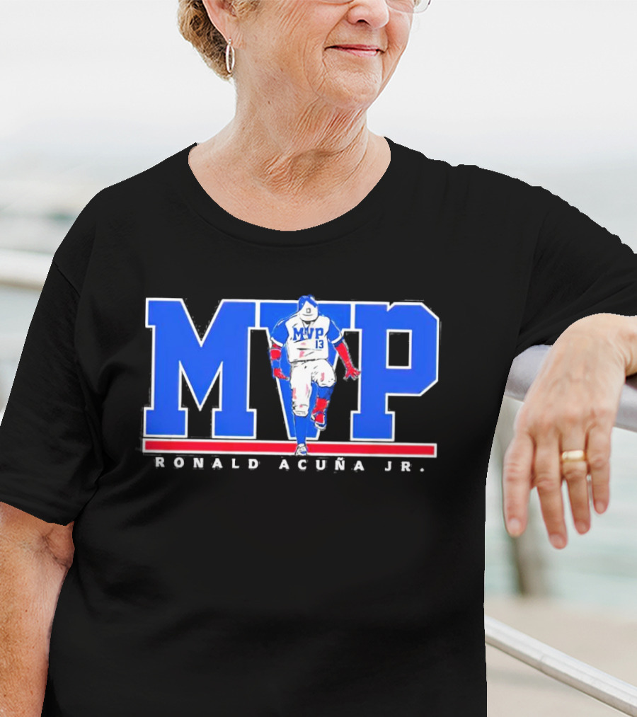 Ronald Acuña Jr MVP 13 Baseball Legend Atlanta T-Shirt
