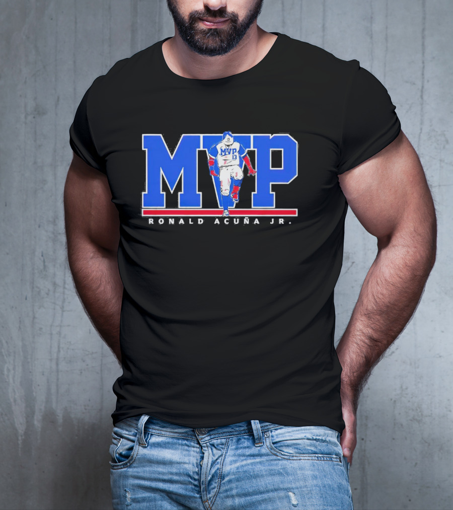 Ronald Acuña Jr MVP 13 Baseball Legend Atlanta T-Shirt