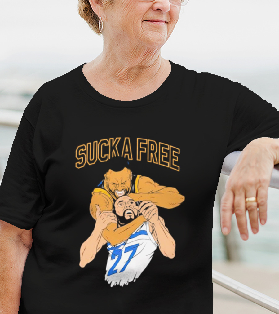 SUCKA FREE Dray Physical Play Basketball Meme T-Shirt