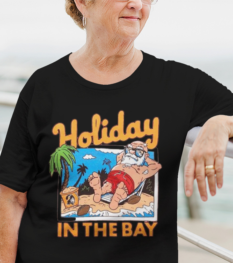 Holiday In The Bay Tampa Bay Buccaneers Christmas T-Shirt