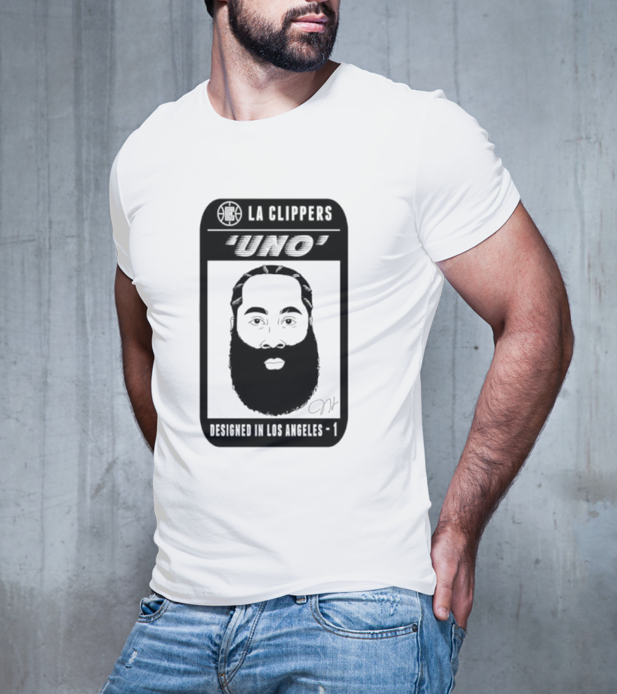 LA Clippers 'UNO' Designed In Los Angeles T-Shirt