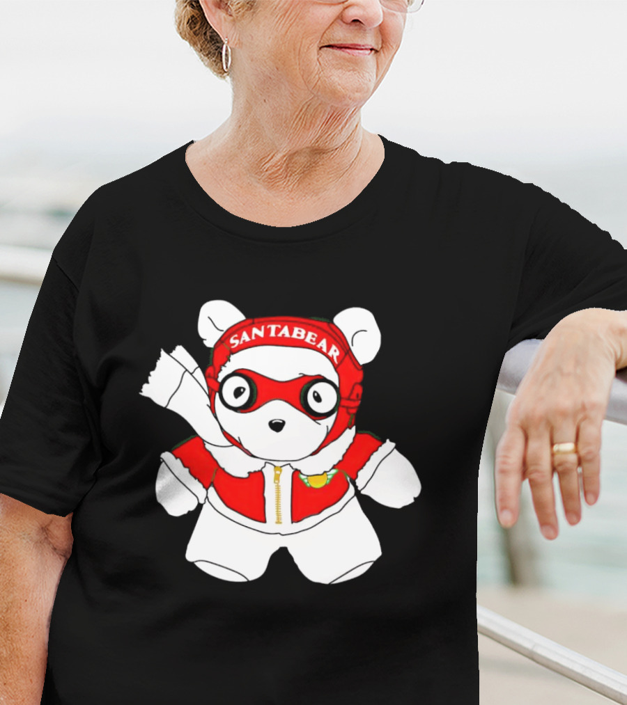 Santa Bear Aviator Christmas Minnesota T-Shirt