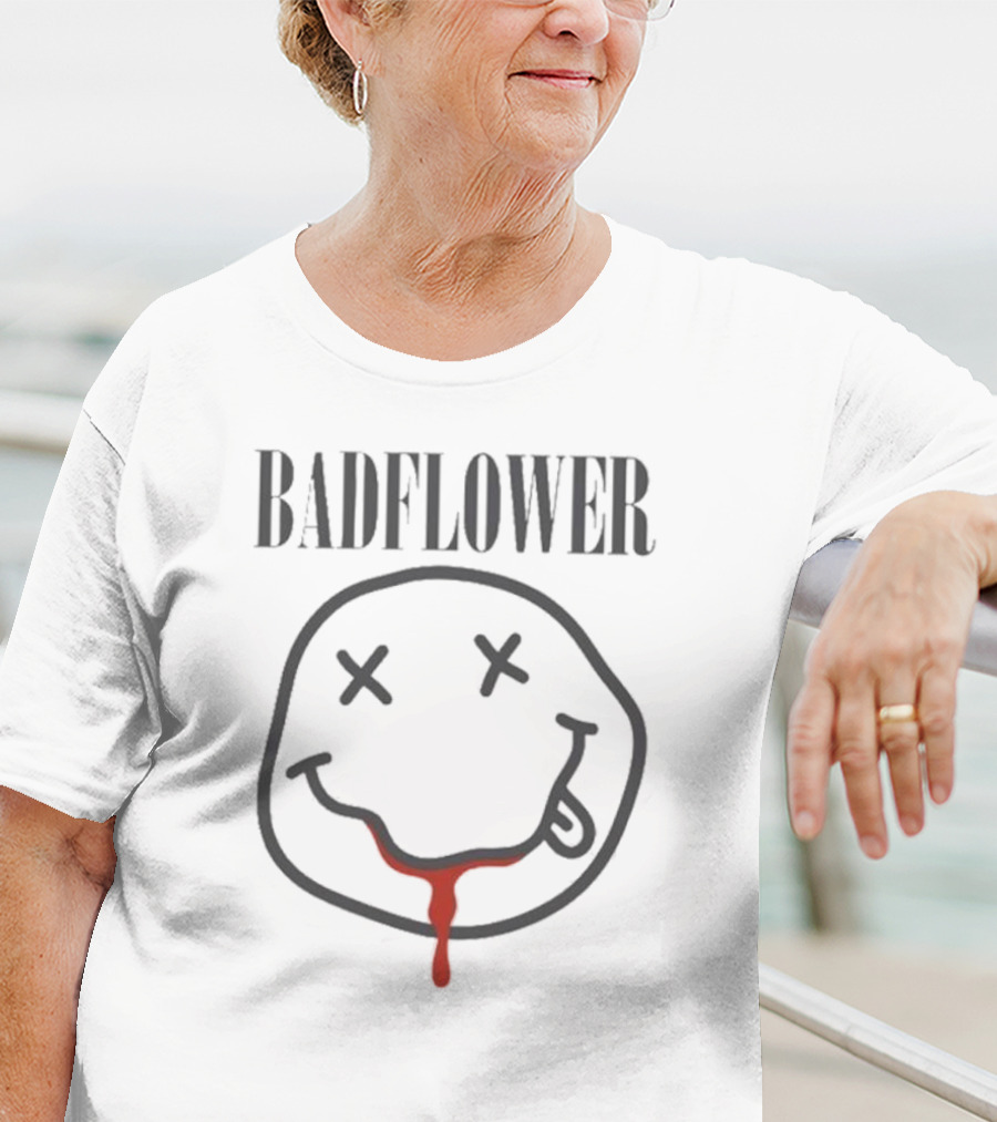 Badflower Smile Dripping Face T-Shirt