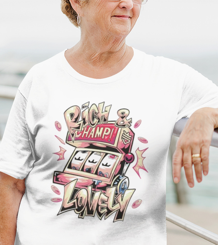 Rich And Champ Lovely Slot Machine Iconic T-Shirt