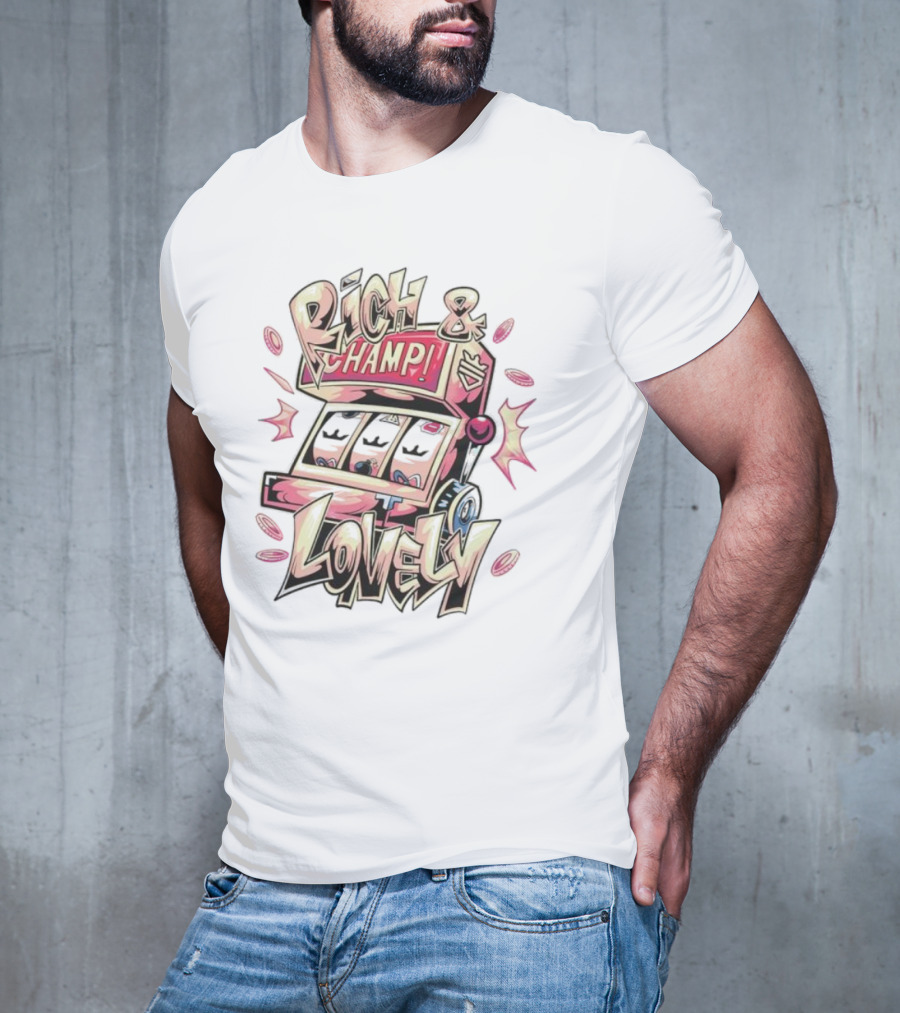 Rich And Champ Lovely Slot Machine Iconic T-Shirt