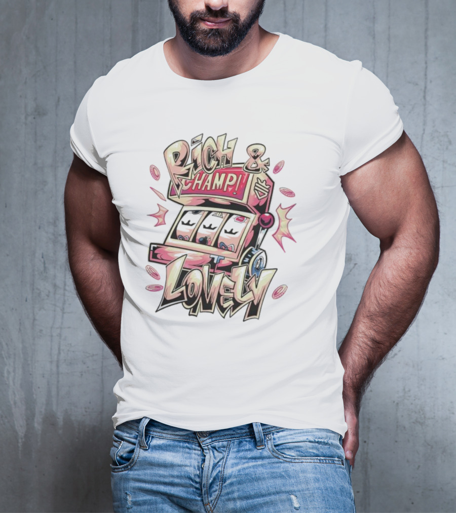 Rich And Champ Lovely Slot Machine Iconic T-Shirt