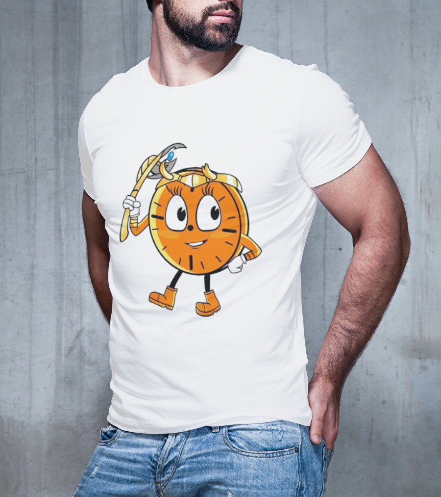 Time For Glorious Purpose Clock Character With Scepter T-Shirt