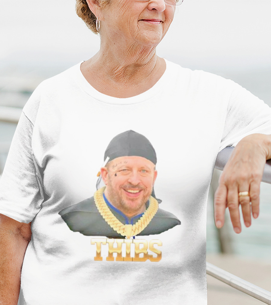 Thibodeau Durag Chain Gangsta Thibs T-Shirt