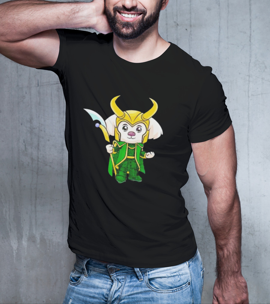 Trickster God Doug Loki Dog Version T-Shirt