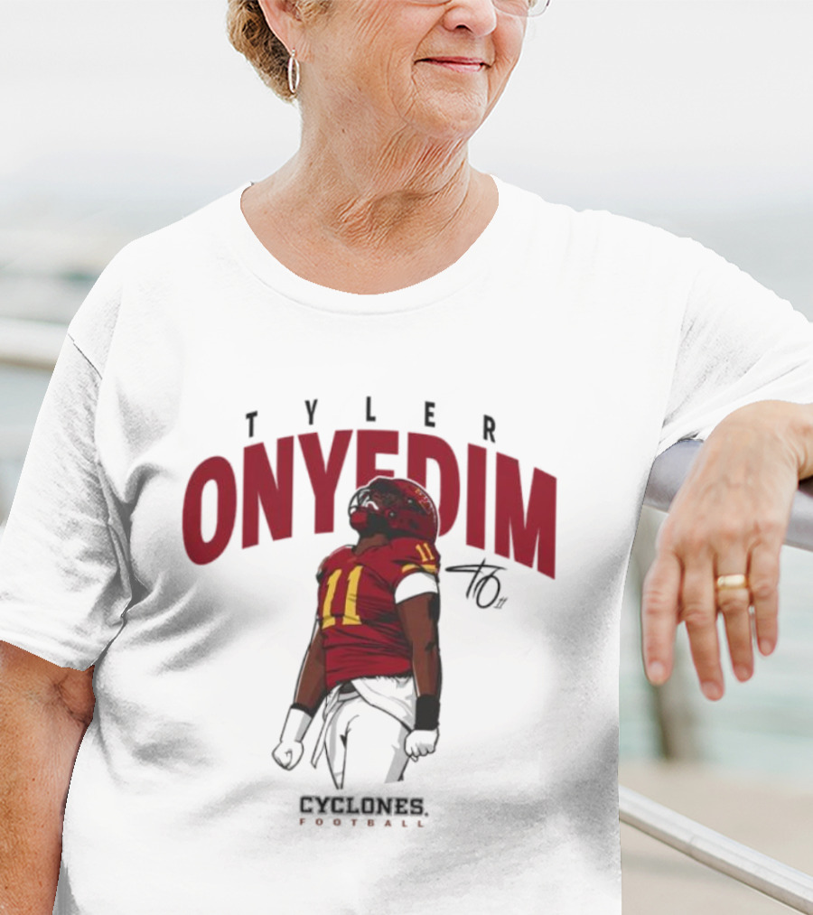 TYLER ONYEDIM Cyclones Football T-Shirt