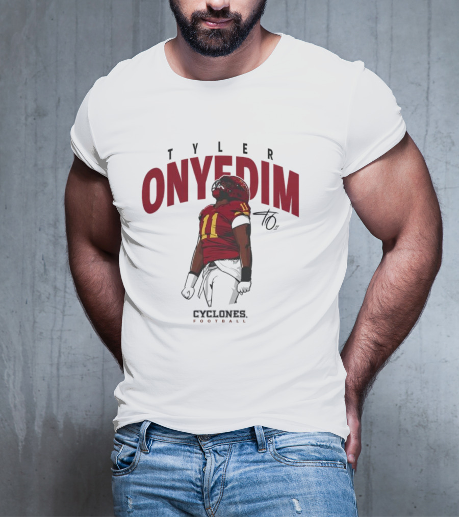 TYLER ONYEDIM Cyclones Football T-Shirt