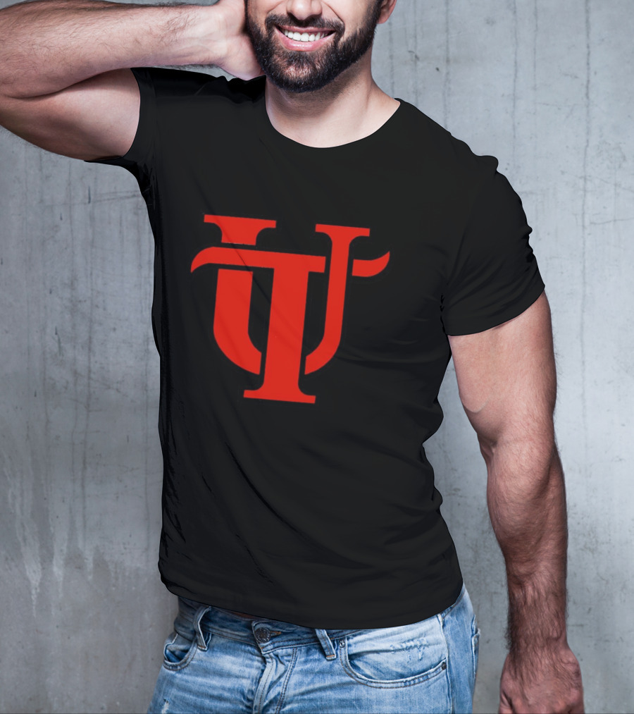 University Of Tampa UT Red Text T-Shirt