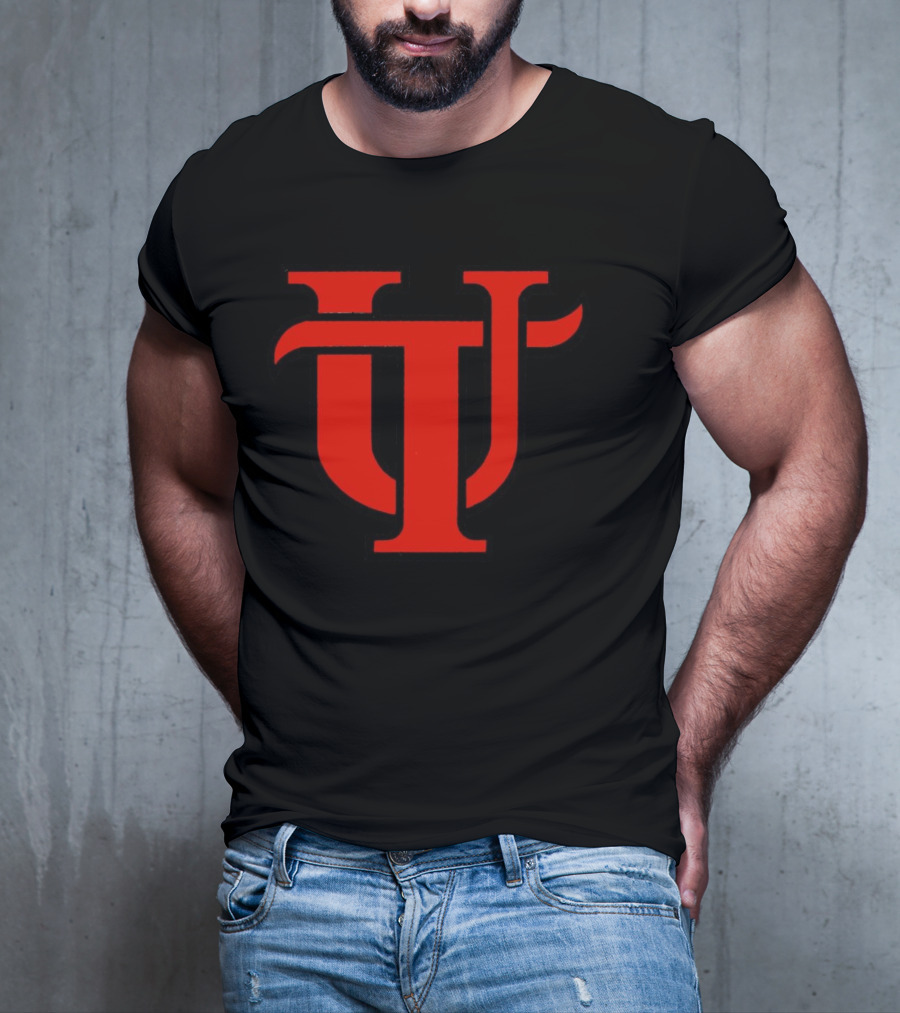 University Of Tampa UT Red Text T-Shirt