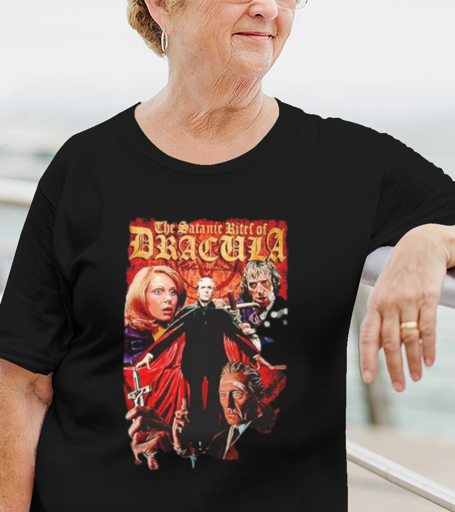 The Satanic Rites Of Dracula Vintage Movie T-Shirt