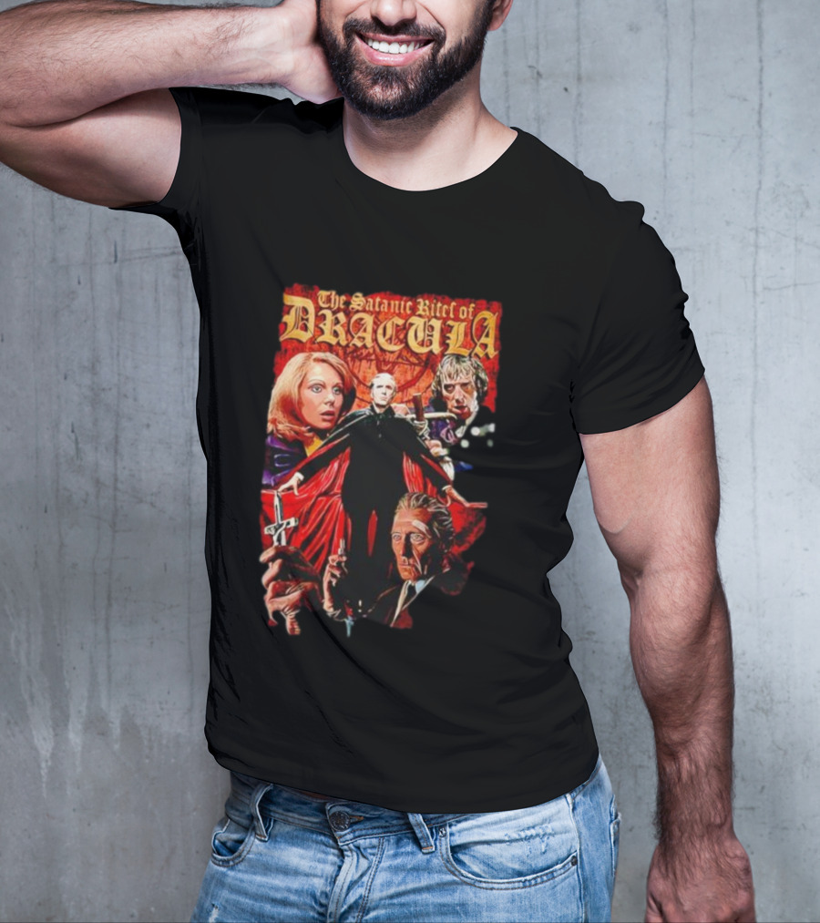 The Satanic Rites Of Dracula Vintage Movie T-Shirt