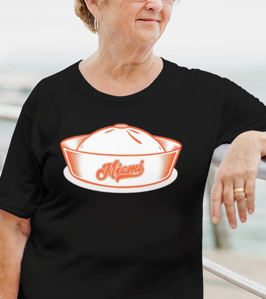 Miami Sailor Hat T-Shirt
