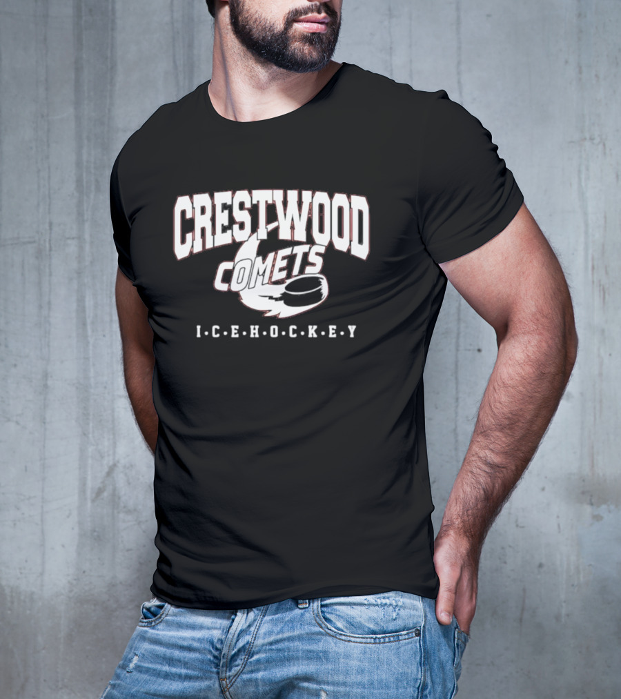 CRESTWOOD COMETS ICE HOCKEY T-Shirt