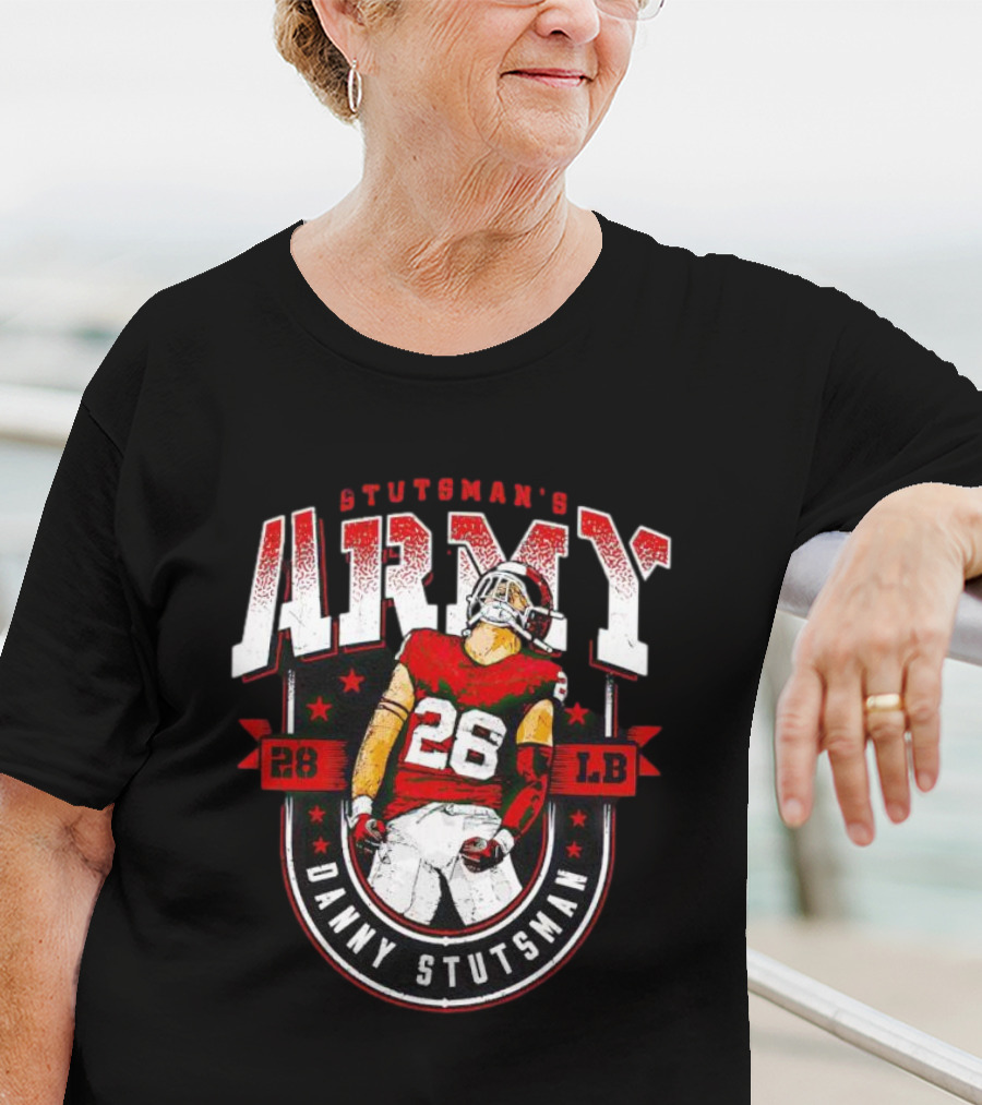 Danny Stutsman Stutsman’s Army 28 LB Football Hero T-Shirt