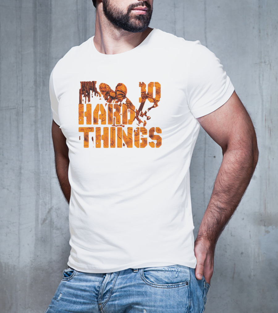 Do Hard Things Archery Bow And Arrow Drawing T-Shirt