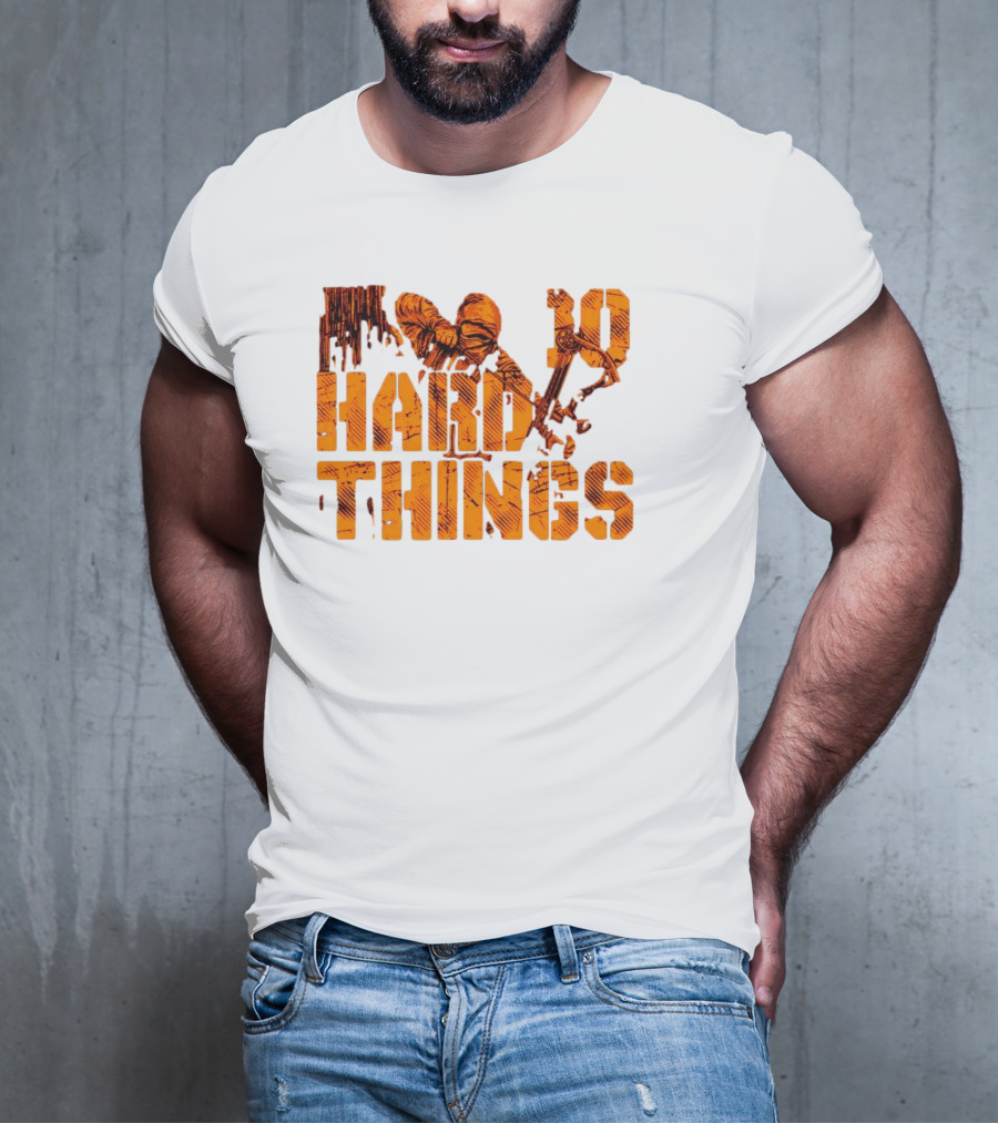 Do Hard Things Archery Bow And Arrow Drawing T-Shirt