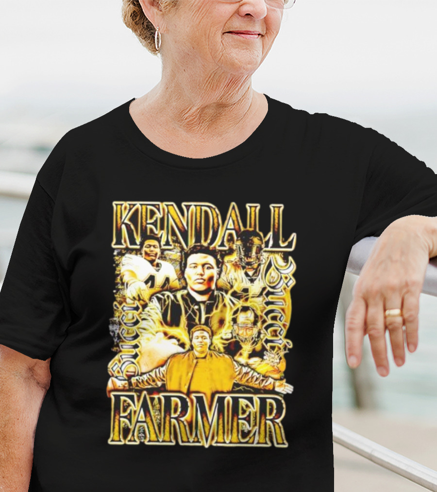 Kendall Buccii Farmer Appalachian Football Star T-Shirt