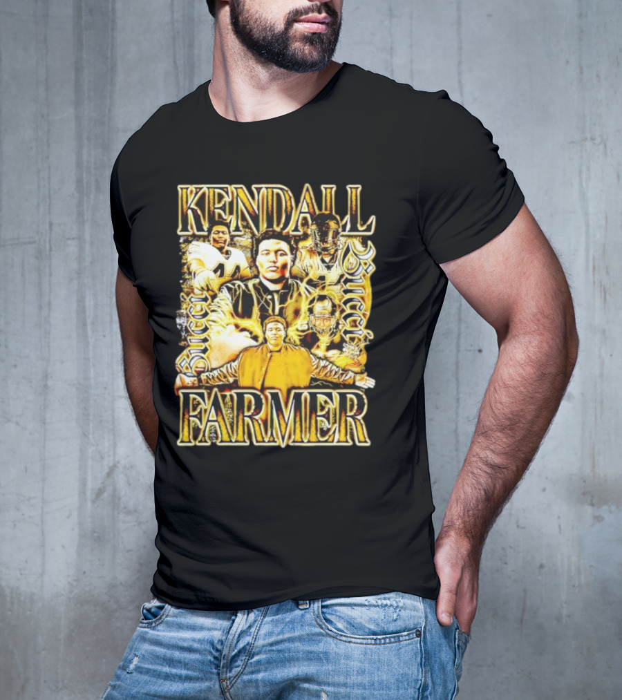 Kendall Buccii Farmer Appalachian Football Star T-Shirt