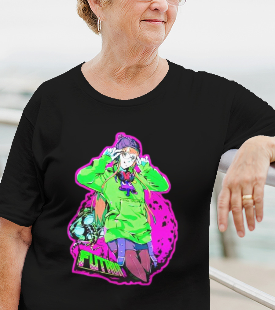 Persona 5 Futaba Sakura Neon Style T-Shirt