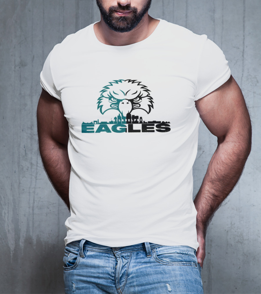 Eagles Skyline Philadelphia T-Shirt