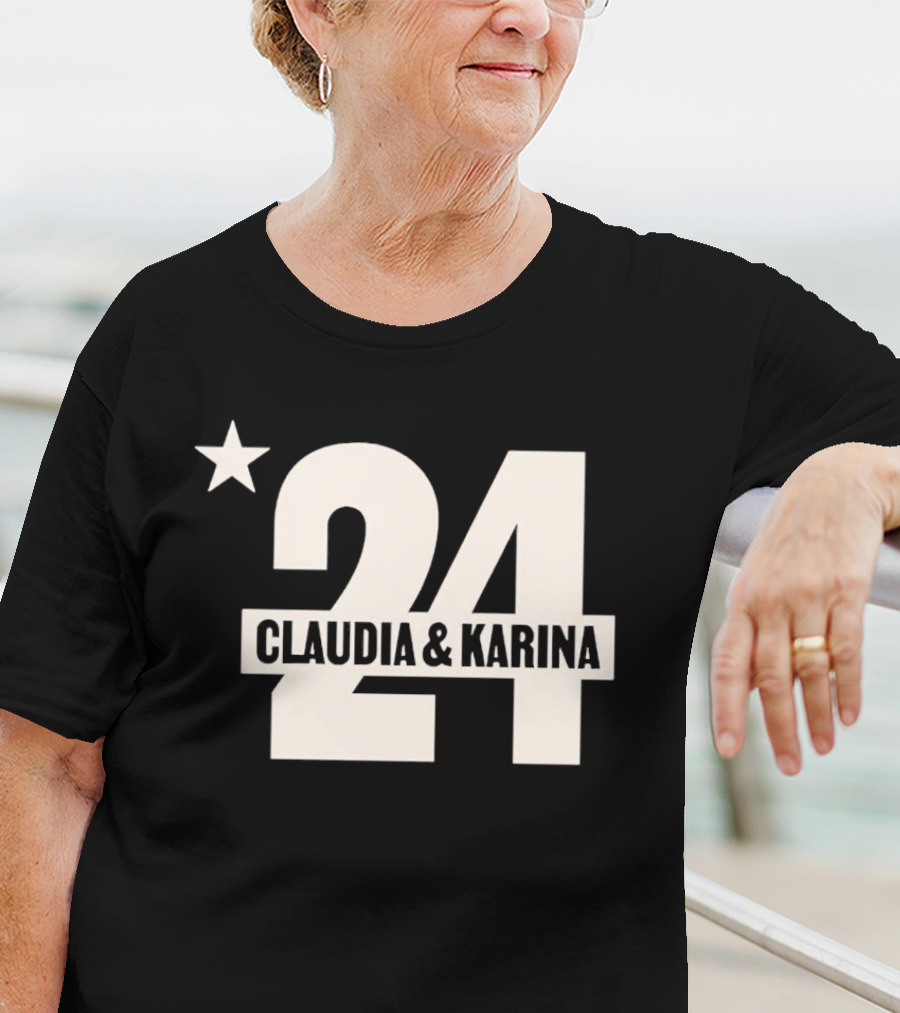 Claudia And Karina Star 24 T-Shirt