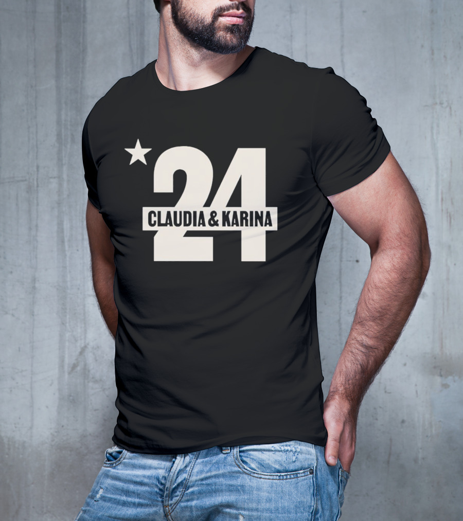 Claudia And Karina Star 24 T-Shirt