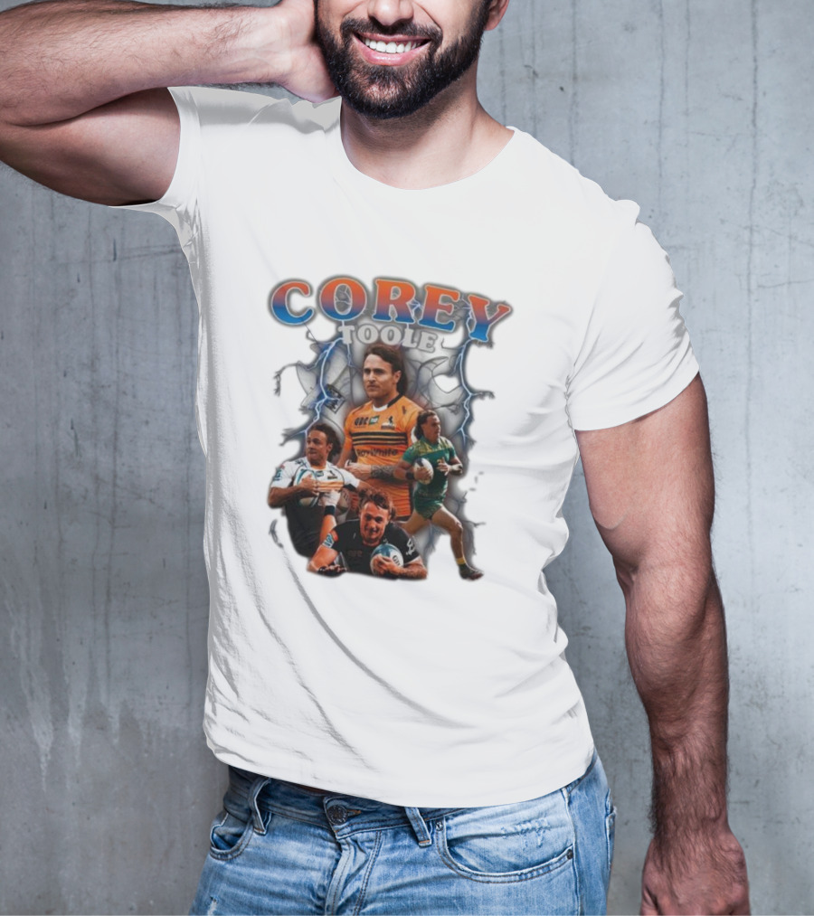Corey Toole Rugby Lightning Vintage T-Shirt