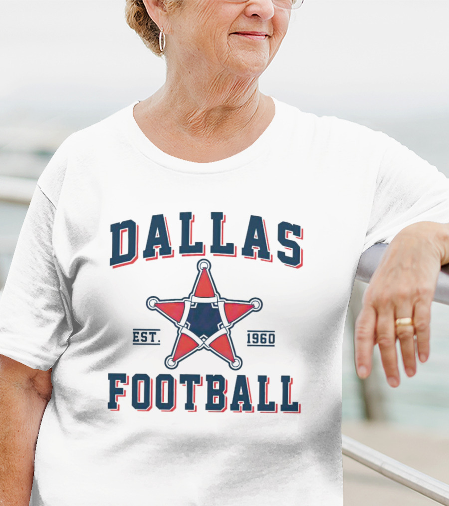 Dallas Cowboys Football Est 1960 Star T-Shirt