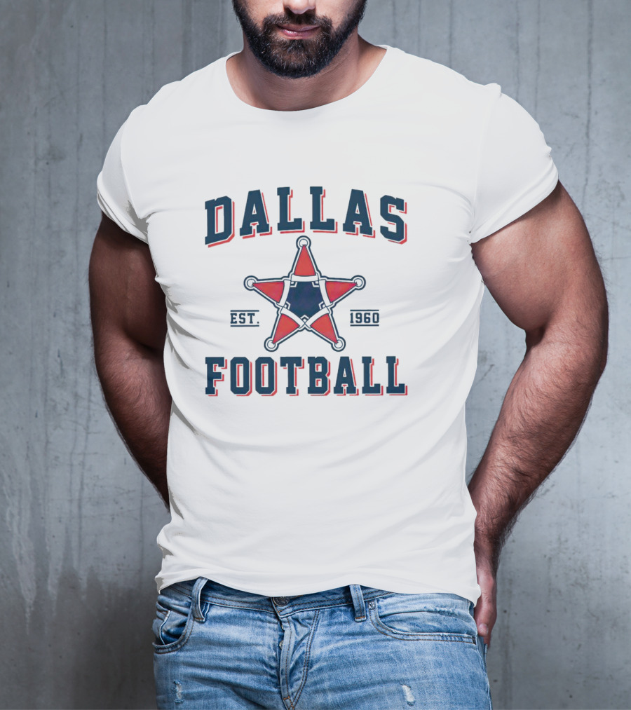 Dallas Cowboys Football Est 1960 Star T-Shirt
