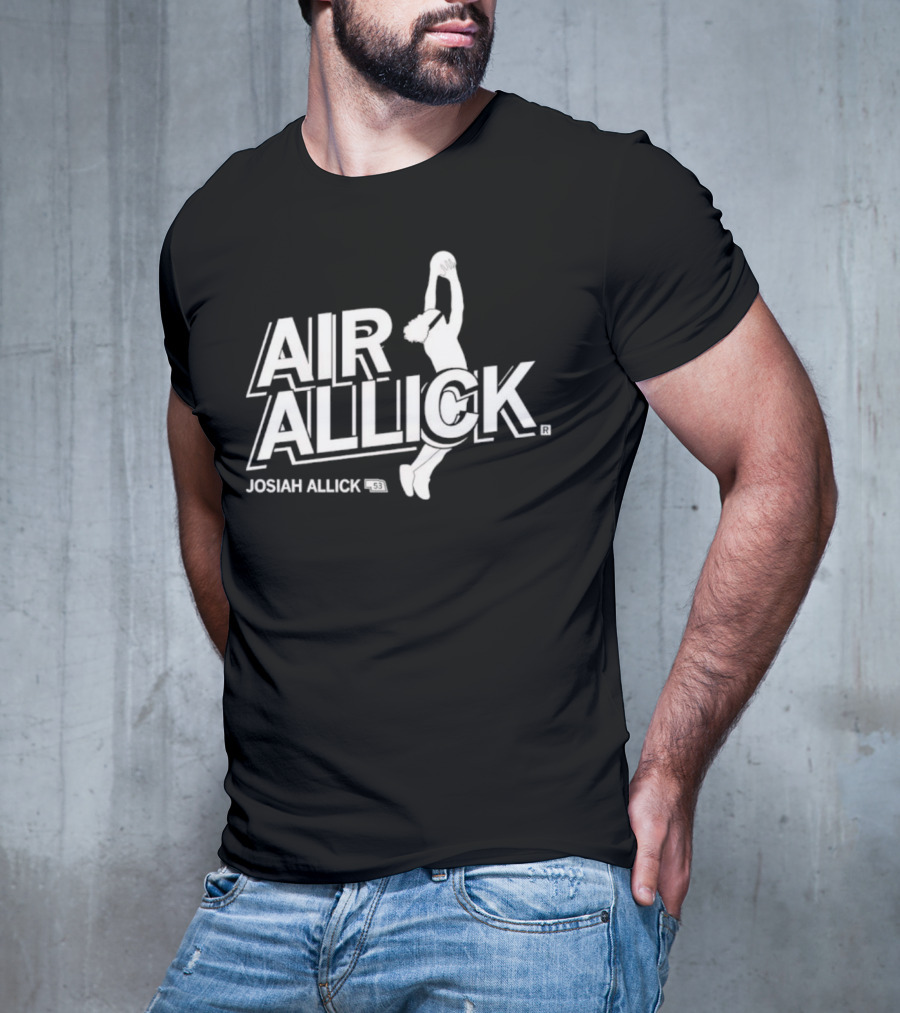 Air Allick Josiah Allick 53 Basketball Dunk T-Shirt