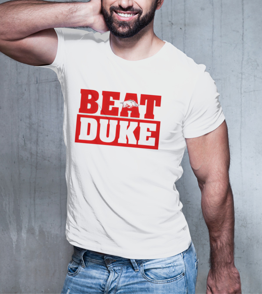 Arkansas Razorbacks Beat Duke Red T-Shirt