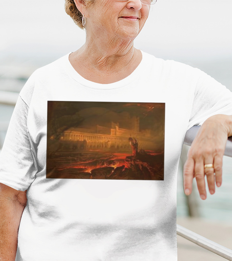 Birmingham John Martin Pandemonium Painting T-Shirt